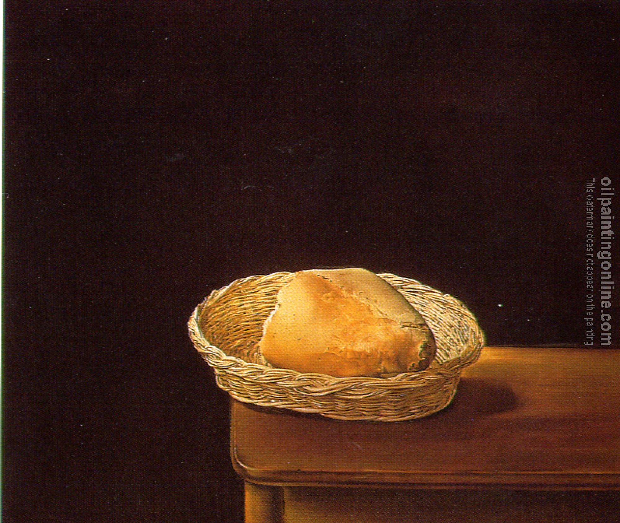 Dali, Salvador - Basket of Bread-Rather Death than Shame